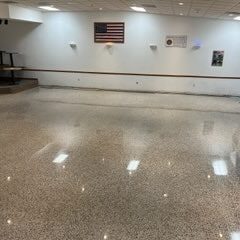 polishcretefloors image flooring in Large space